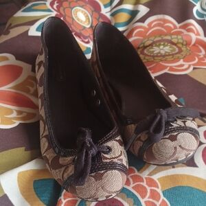 Coach Brown Flats for Effortless Style